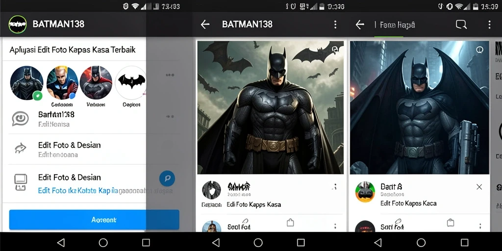 Screenshot BATMAN138 menampilkan antarmuka yang intuitif dan fitur editing kertas kaca.